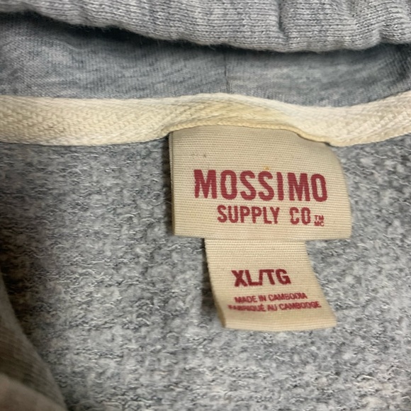 Light grey oversize zip up - Picture 2 of 2